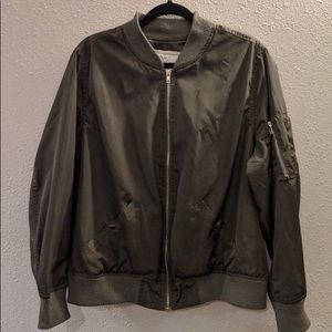 SALE!! Army green bomber jacket
